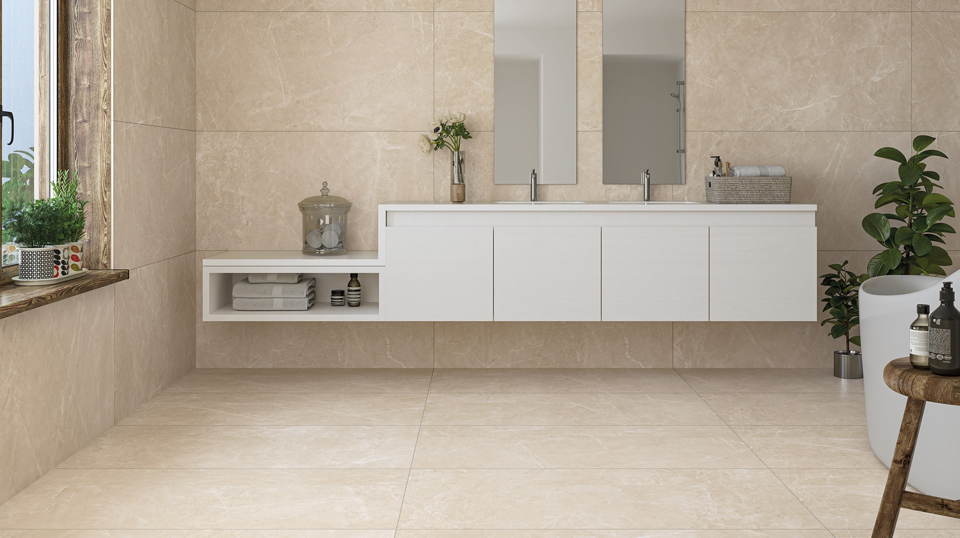Carrelage format 60x120 cm
